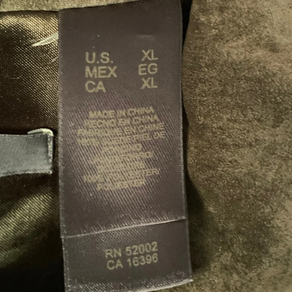Liz Claiborne Brown Suede Women's Jacket XL - Picture 7 of 7